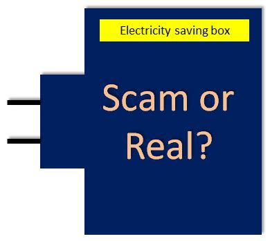 is electricity saving box a scam